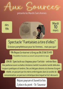 spectacle "Fantaisies à tire d'ailes"